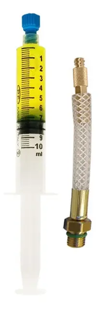 MAGNETI MARELLI USZCZELNIACZ UNIWERSALNY Z UV DO HYBRYD/CZYNNIKA R134A / R1234YF W STRZYKAWCE 6 ML+ADAPTER DO R1234YF Bezpieczna płatność