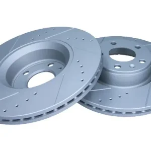 Oryginalny MAXGEAR TARCZA HAM. VW P. A6 2.0-3,0 TDI 04-11 NAWIERCANA I NACINANA, Z POWŁOKĄ ANTYKOROZYJNĄ