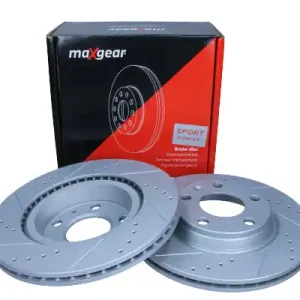 Wysoka jakość MAXGEAR TARCZA HAM. VW P. A4/PASSAT 1,9TDI 96- 280X22 NAWIERCANA I NACINANA, Z POWŁOKĄ ANTYKOROZYJNĄ