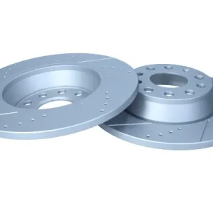 Oferta MAXGEAR TARCZA HAM. VW T. GOLF5/A3/PASSAT05-/OCTAVIA 282X12 NAWIERCANA I NACINANA, Z POWŁOKĄ ANTYKOROZYJNĄ