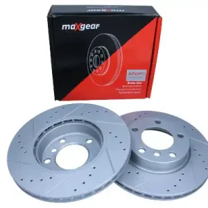 MAXGEAR Tarcza Hamulcowa 19-0690SPORT BMW Przód E36 92- / E46 316-320 / E85 Z4 03- Nawiercana i Nacinana, Antykorozyjna Bezpieczna płatność