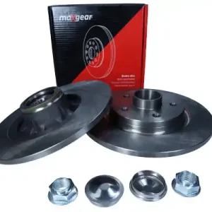 Najlepsza cena MAXGEAR TARCZA HAMULCOWA 19-3228 RENAULT TYŁ KANGOO 1,2-1,6 16V 08- KOMPLET Z ŁOŻYSKIEM ABS